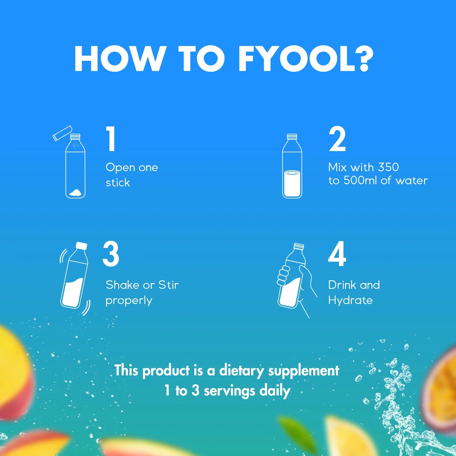 Mango Passion Fruit Electrolyte Drink