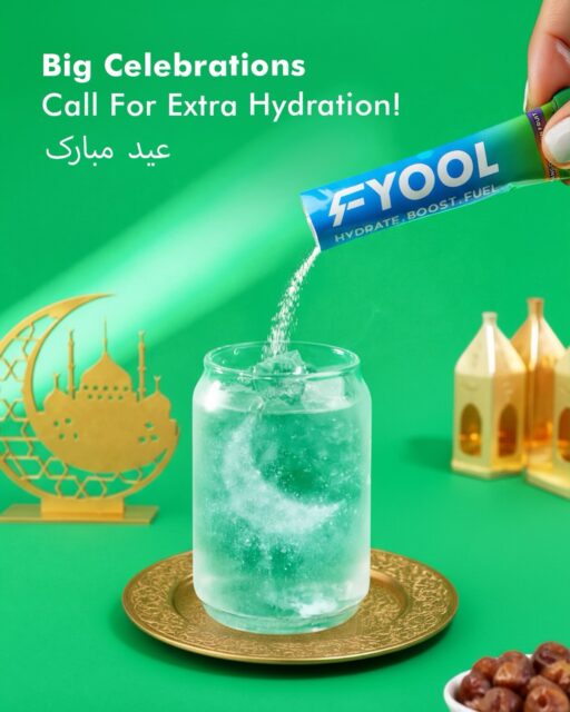 Celebrate Eid feeling energized and ready for everything the day brings. Fyool
keeps you refreshed throughout the festivities.
Eid Mubarak!#Eidmubarak #Festive #hydration #refreshed #Fyool