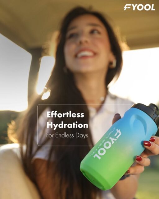 Keep your day moving without missing a beat 💧✨👉 Grab yours and stay refreshed. Link in bio.#EffortlessHydration #FyoolLife #StayRefreshed #DailyWellness(Hydration, Fyool, electrolytes, Refreshed)