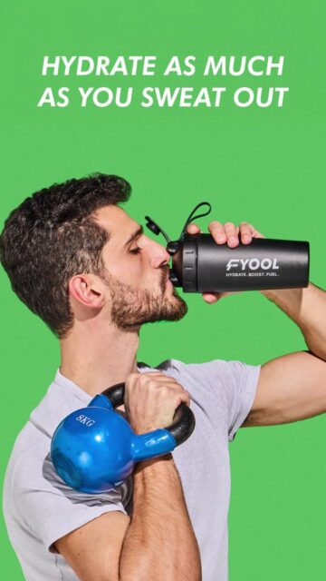 If you’re sweating it out, you’re losing more than just water 💦Electrolytes help you stay balanced, push longer, and recover better—so every drop of effort actually counts. 💪⚡Shop now from the link in the bio.#Fyool #sweat #gym #workout #Hydrate