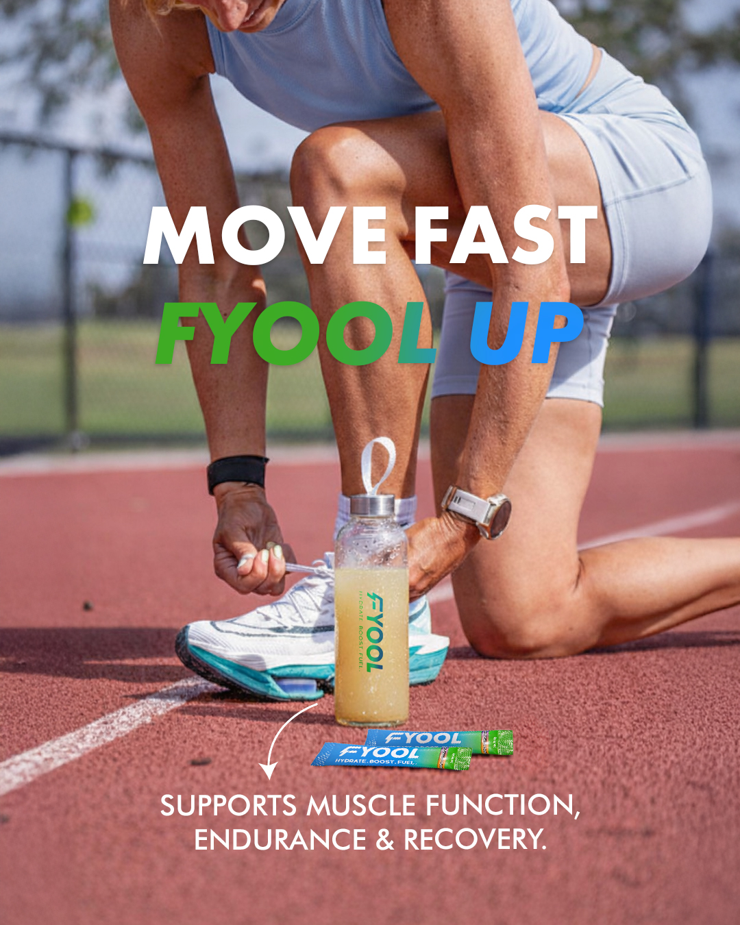 A refreshing blend that keeps your body supported through every sprint, set, and stretch. 🥭Shop now from the link in the bio.#fyool #wellnessroutine #hydrationmatters #stayactive #dailyfitness