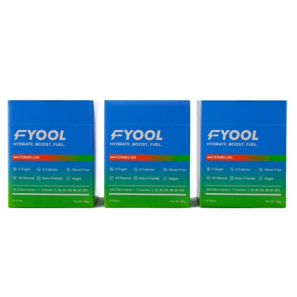 Trio Watermelon Electrolyte Drink Bundle - 3 Boxes