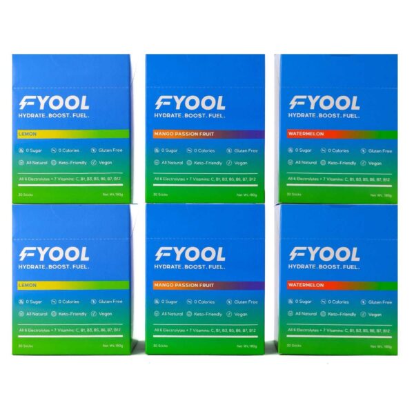 Hero Bundle Premium Electrolytes Mix - 6 Boxes