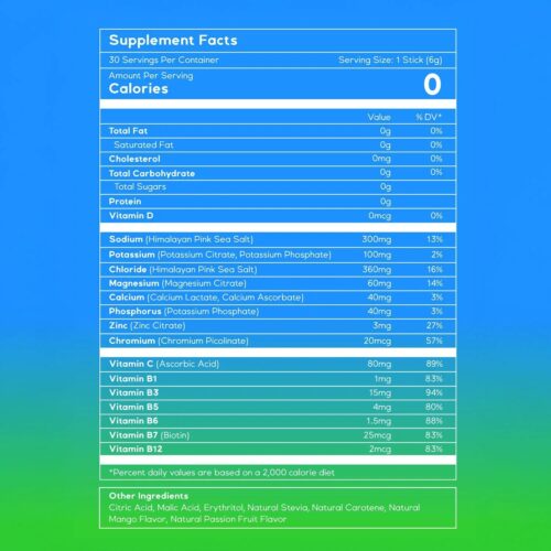 Mango Passion Fruit Electrolyte Drink