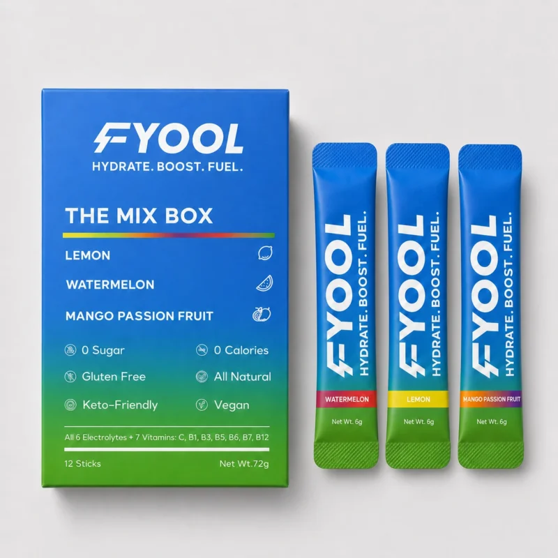 The Mix Box Electrolyte Hydration Powder