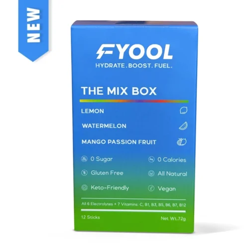 The Mix Box (Lemon, Watermelon & Mango Passion Fruit) Electrolyte Hydration Powder