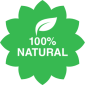 100% natural